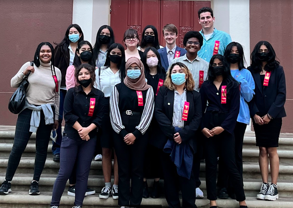 18 VNHS students participated in the 2022 History Day LA Competition